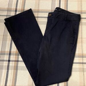 Old navy women’s navy boot cut pants size 4 gently worn